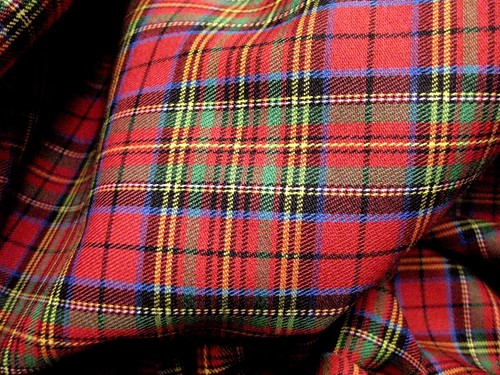 Plaid tartan scozzese tessuto - scozzese,