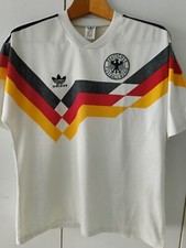 Maglia Calcio Germania Mondiali 1990 Adidas No Numero Taglia L Rara Vintage