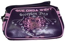 Borsa tracolla uomo donna Scorpion Bay finta pelle porta tablet e pc