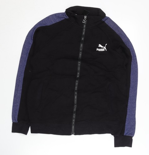 Puma uomo nero track jacket - nero, xs