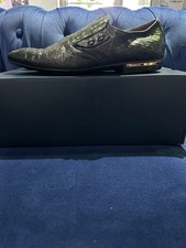 Cesare Paciotti Mens Leather Loafers Made In Italy Size US Mens 7.5