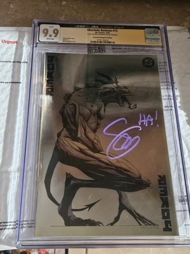 Absolute batman foil cover - batman, #15