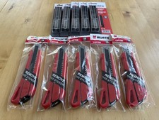 5 coltelli cutter Würth 1K +