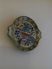 PIATTO IN CERAMICA DECORATO A