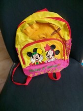 Zainetto Scuola Minnie Topolino Walt Disney Asilo 3/ 4 /5 Anni Materna Bambina