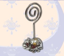 SEGNAPOSTO COCCINELLA ARGENTO