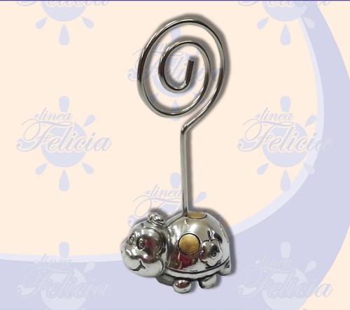 Segnaposto coccinella argento - coccinella,