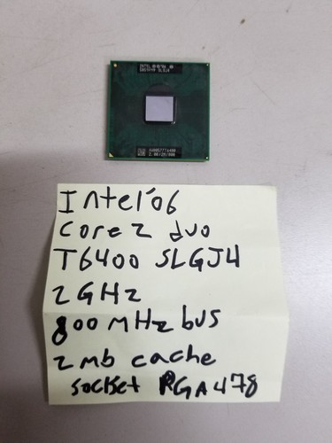 Intel core duo slgj4 t6400 - 2,