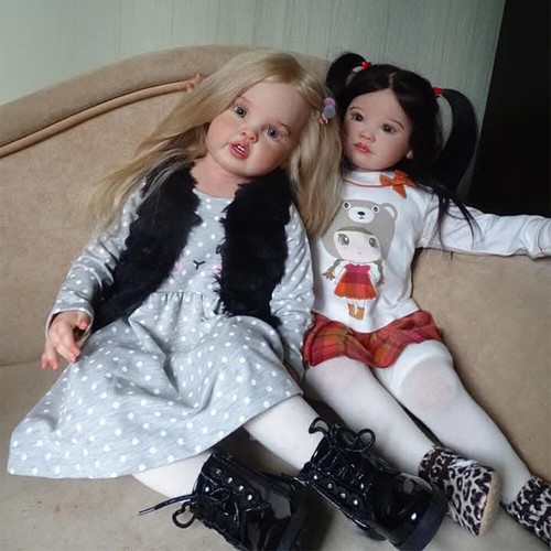 Bambola neonato bambina - , 28"