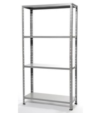 SCAFFALE IN METALLO 4 RIPIANI