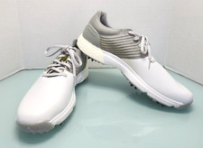 Adidas Adipower boost 4orged scarpe da golf uomo bianco grigio nuove taglia 12,5