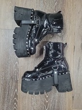 Scarpe Demonia stivali neri