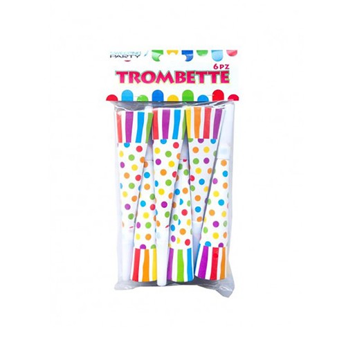 Trombetta cono pois 21 cm - 6, pz