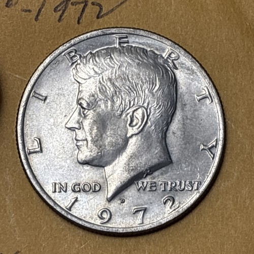 1972 kennedy mezzo dollaro - 1972-d,