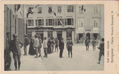 Cartolina militare cervignano - militare, ,cervignano