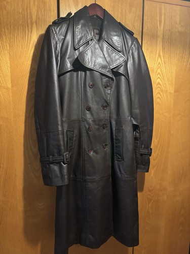 Giacca trench cappotto vera