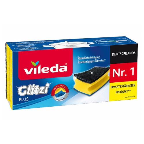 Vileda spugna glitzi plus - vileda,