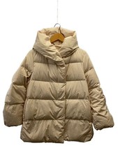 UNIQLO Piumino, Medium, Poliestere, Bianco, Tinta Unita, 211-452657