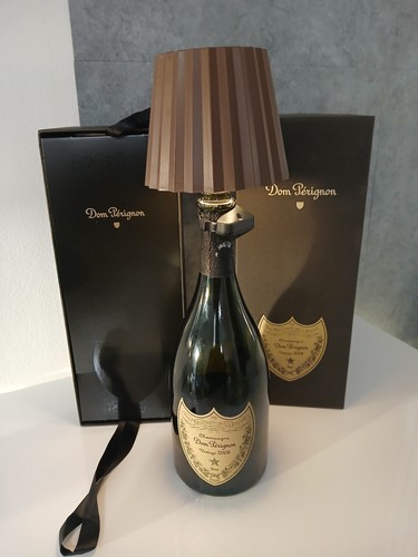 Lampada bottiglia champagne - lampada,