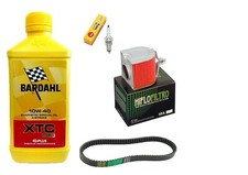 KIT/TAGLIANDO HONDA CN/250 FILTRO ARIA CANDELA OLIO BARDAHL 10W40 CINGHIA BANDO