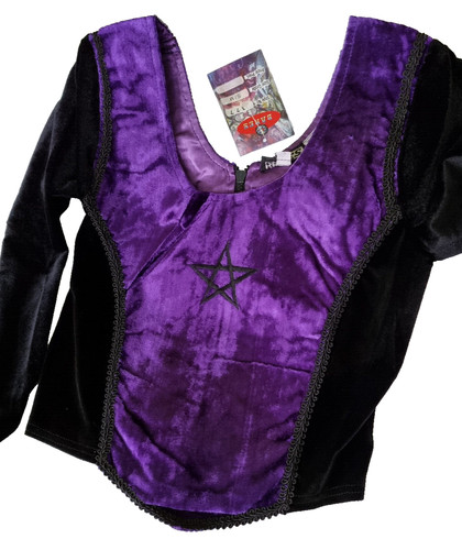 Top corsetto gothic - top,