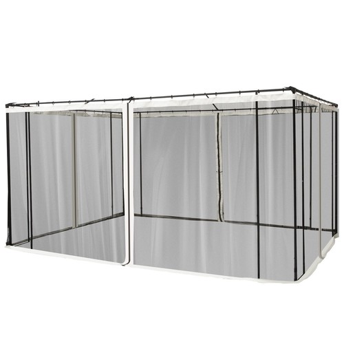 Interlocking gazebo net - net, walls