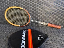 DONNAY BORG  CHAMPION - FIRMATA BIORN BORG - AUTOGRAPH - RACCHETTA IN LEGNO