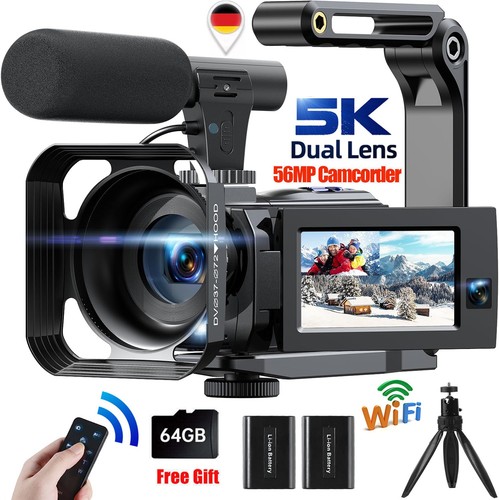 Videocamera doppio obiettivo