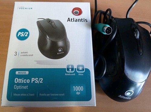 Mouse ottico atlantis ps2 - mouse,