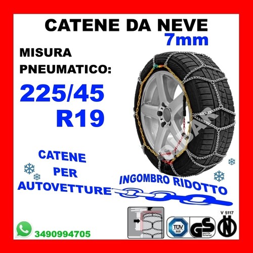 Catene neve auto omologate - catene, da