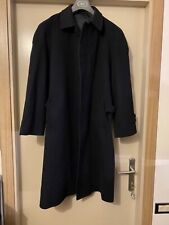 Cappotto Panno Blu Uomo,taglia 52,lana vergine Woolmark 100%.Perfetto.Nuovo