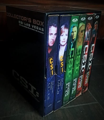 Dvd collector box csi las - dvd, collector's