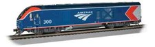 HO Bachmann 68301 Amtrak ALC-42 CARICATORE con DCC+SUONO #300 NUOVO CON SCATOLA