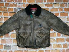 Giacca In Pelle Vintage Iceberg Sherlock Holmes Marrone Casual Gr: M Tip Top