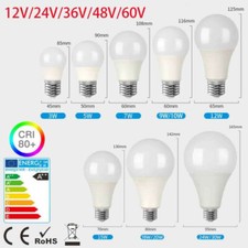Lampadina LED E27 5W...24W Lampadina Lampadina Bassa Tensione12V/24V/36V/48V/60V