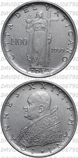 04981] CITTà DEL VATICANO  PAPA GIOVANNI XXII - 100 LIRE 1959 - ANNO I