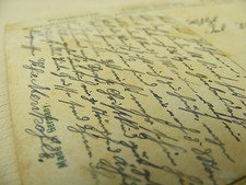 Vecchia Cartolina Postale Con