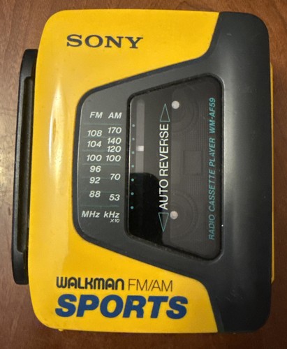 Walkman sportivo sony - sportivo, wm-af59