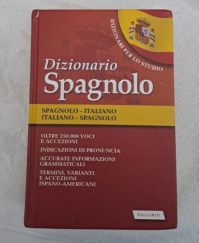 Dizionario spagnolo italiano - dizionario,