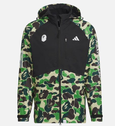 Giacca mimetica bape adidas - mimetica,