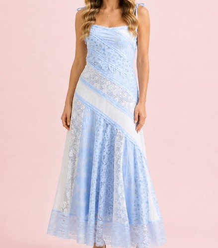 Maxi abito patchwork kayelli - abito,