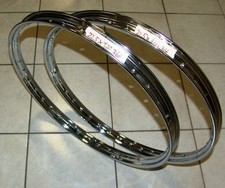 PAIR OF STEEL WHEELS MOTO