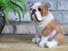 Sitting Bulldog Figurine