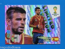 # ADRENALYN XL BRASIL 2014 LIMITED EDITION - Figurina-Sticker - G. PIQUE