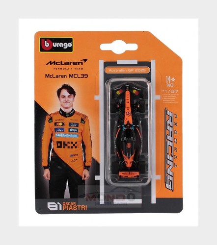 Burago mclaren f1 mcl39 - f1,