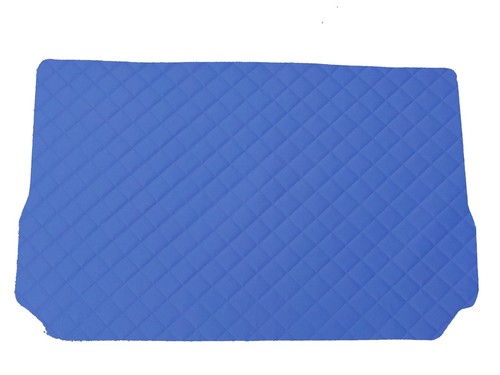 Blu scuro ecopelle - ecopelle, trapuntata