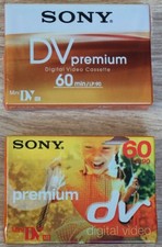 2x Sony Premium Mini DV Tape
