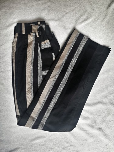Pantaloni neri strisce - neri,