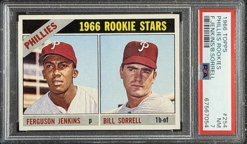 1966 topps fergie jenkins - 1966,