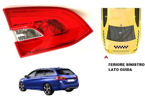 Fanale posteriore interno - posteriore, sx